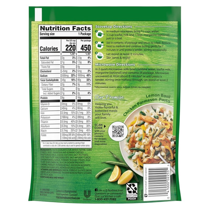 Pasta Sides Parmesan - Quick 7-Minute Side Dish | No Artificial Flavors | 4.3 oz gallery
