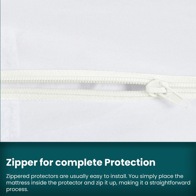 Ultimate Bed Bug Blocker Zippered Mattress Encasement Waterproof Mattress Cover gallery