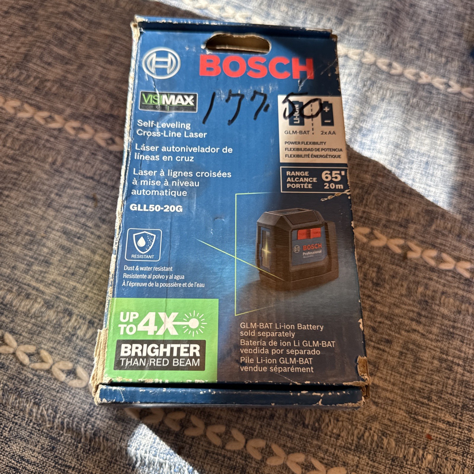 Bosch Green Beam Self Leveling Cross Line Laser Used gallery