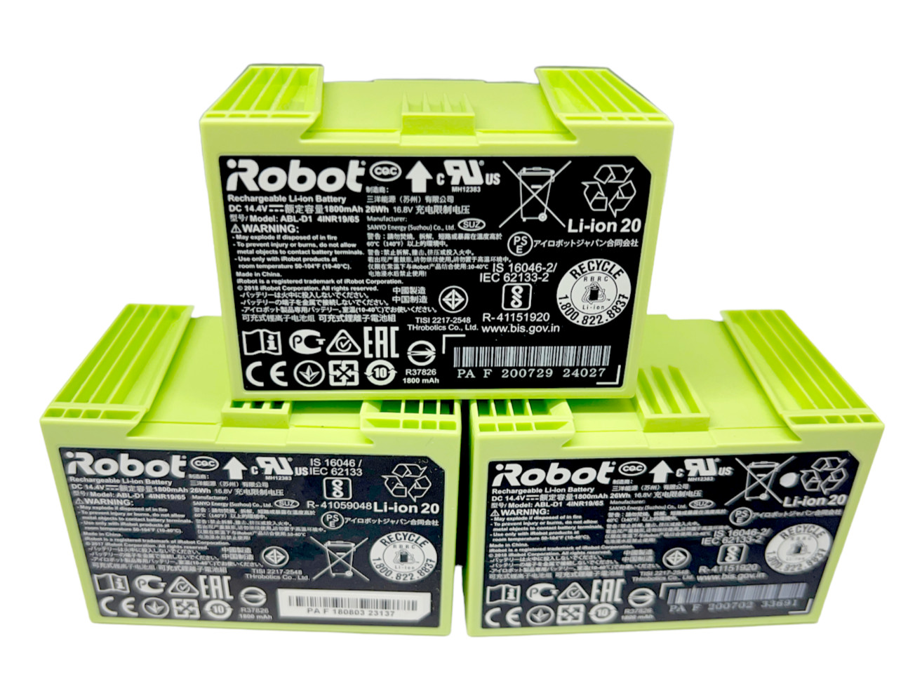 Genuine Li-ion Battery for iRobot Roomba i1 i1+ i2 i3 i3+ i5 i5+ i6 i6+ i7 i7+ gallery