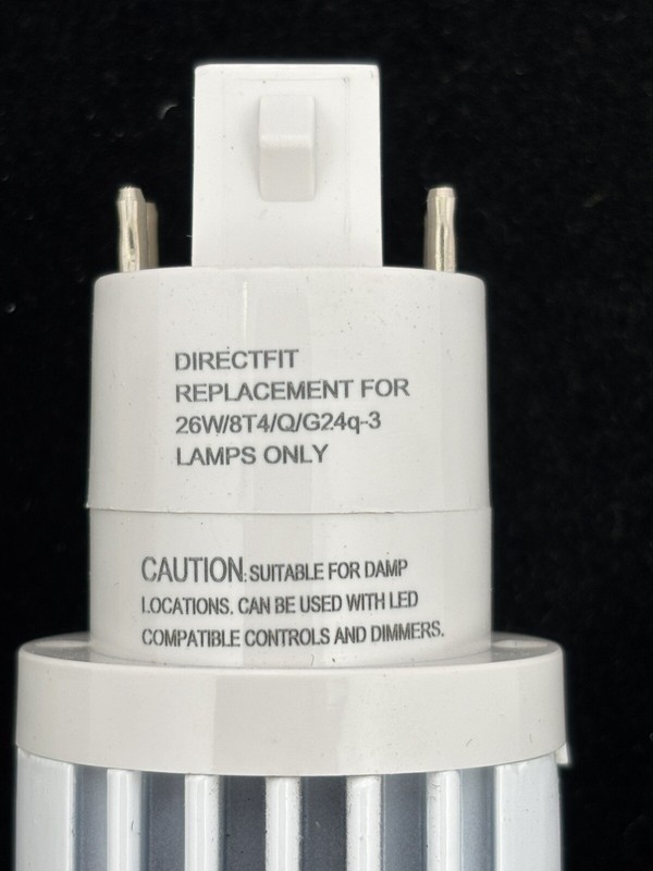 ⚡️4-pack MaxLED Horizontal Directfit 26Watt Replacement CFL⚡️13PLG24QHLED27 🐕 gallery
