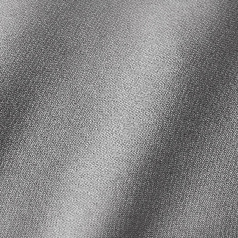 Threshold KING Performance Flat Sheet Cotton Sateen GRAY 400 Thread Count NEW gallery
