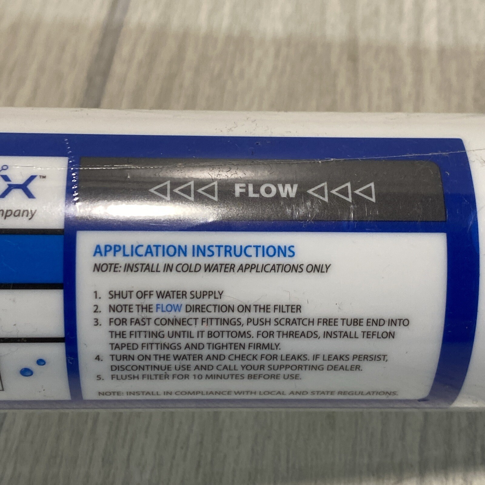RO Post Polishing Fridge Ice Inline Coconut GAC Water Filter, 2000 Gal, 1/4" NPT gallery