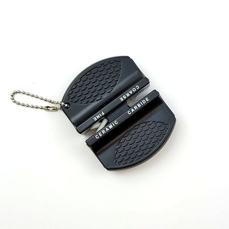Pull Through 2-Step Ceramic and Carbide Knife Sharpener gallery