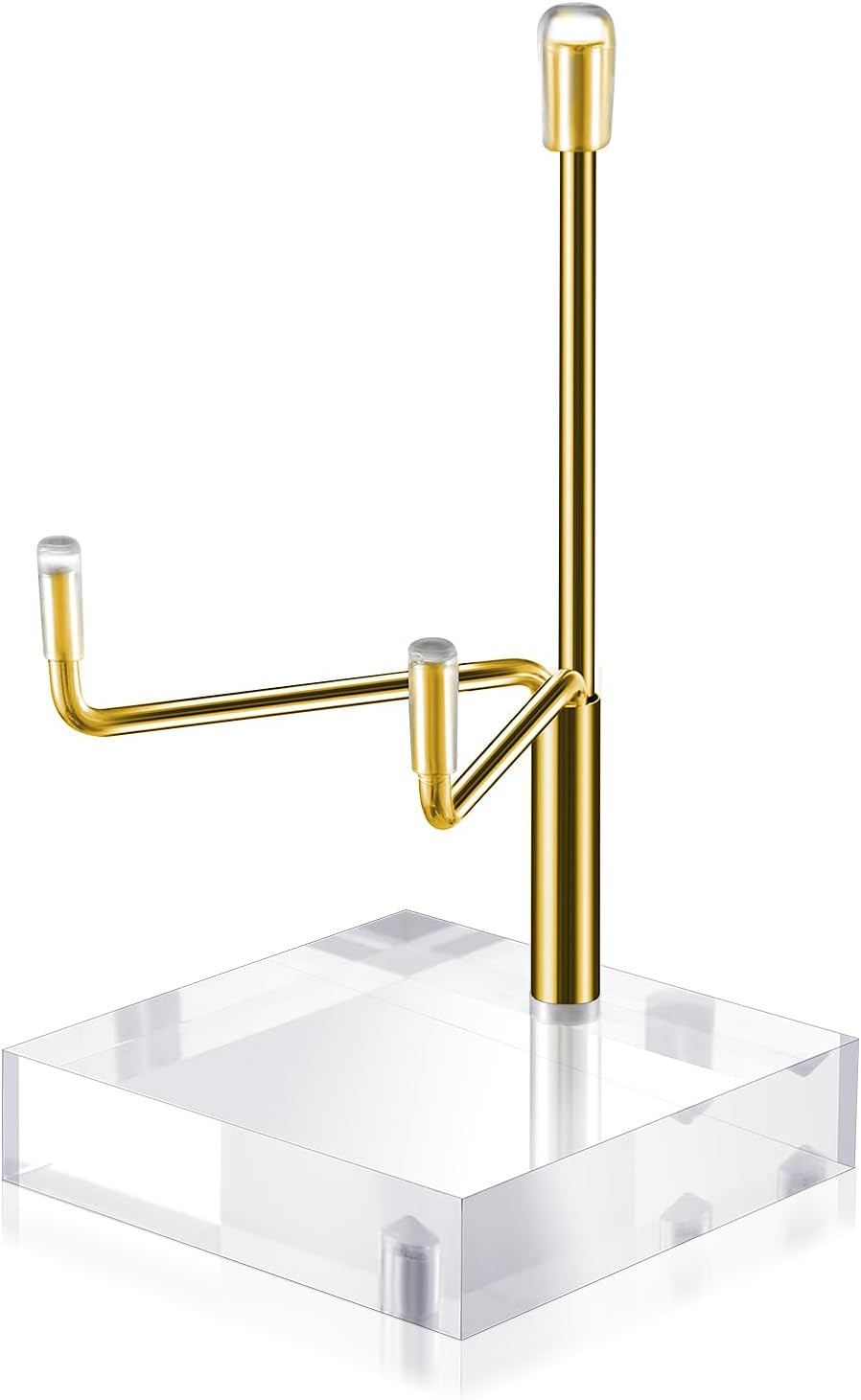 Sibba Adjustable Metal Arms Display Stand Photo Stand Easel Acrylic Base Small H gallery