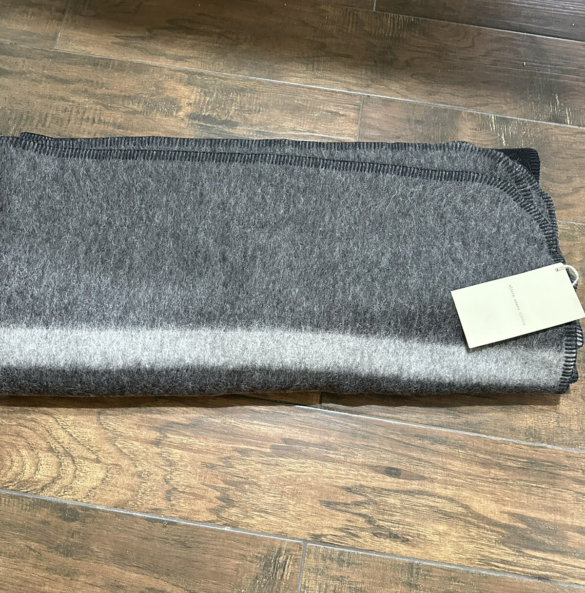 New Alicia Adams Alpaca Lightweight Wool Blend Throw gallery