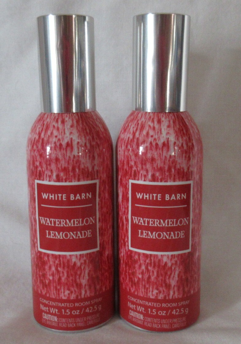White Barn Bath & Body Works Room Spray Lot Set of 2 WATERMELON LEMONADE gallery