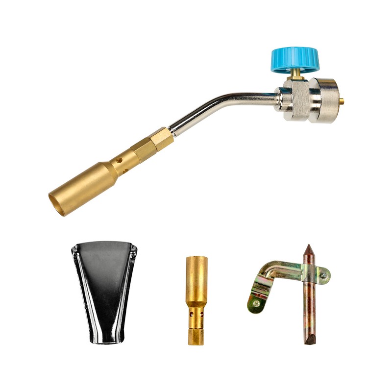 BLUEFIRE Solid Brass Pencil Flame Gas Welding Torch with Propane gas Kit gallery