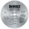 DEWALT Circular Saw Blade, 7 1/4 Inch, 68 Tooth, Metal Cutting (DW3329) gallery