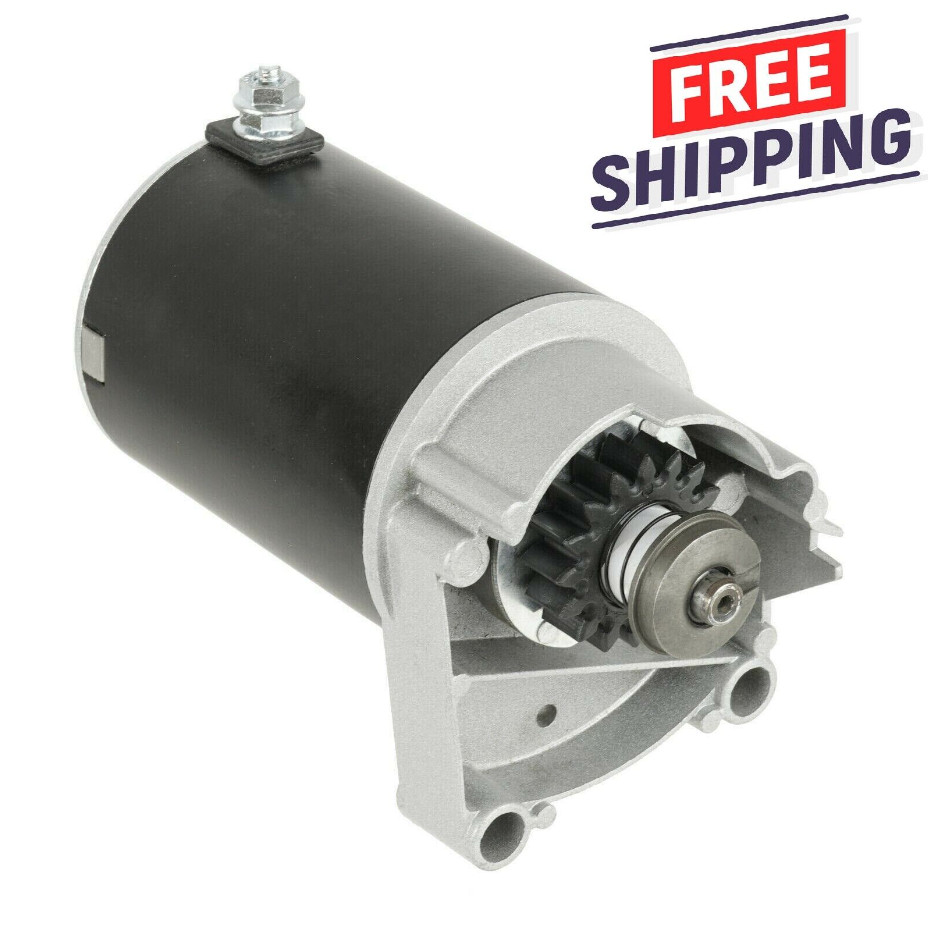 Starter Motor For Craftsman LT 1000 1000 LT 19.5 HP 21 Hp V twin Briggs Mower gallery