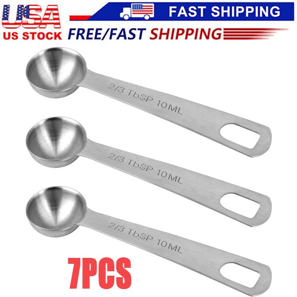 Stainless Measuring Steel 18/8 Spoons Set Cups and quality-01Piece Heavy Duty gallery