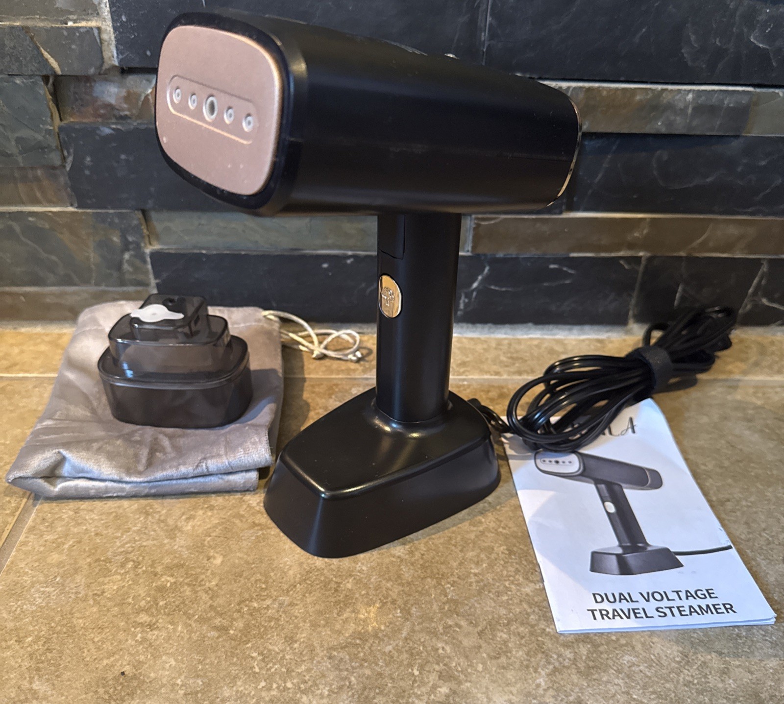 Angilala Dual Voltage (100~250V) Handheld Travel Steamer Clothes FAST SHIPPING gallery