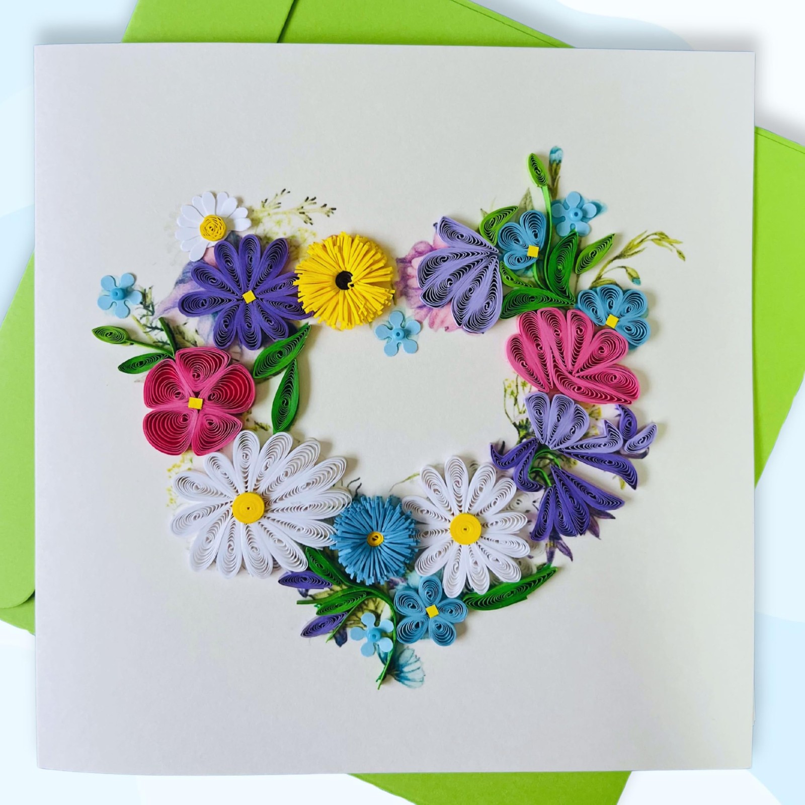 Quilling Cards, handmade card, quilled cards with Handmade Art for card all o... gallery