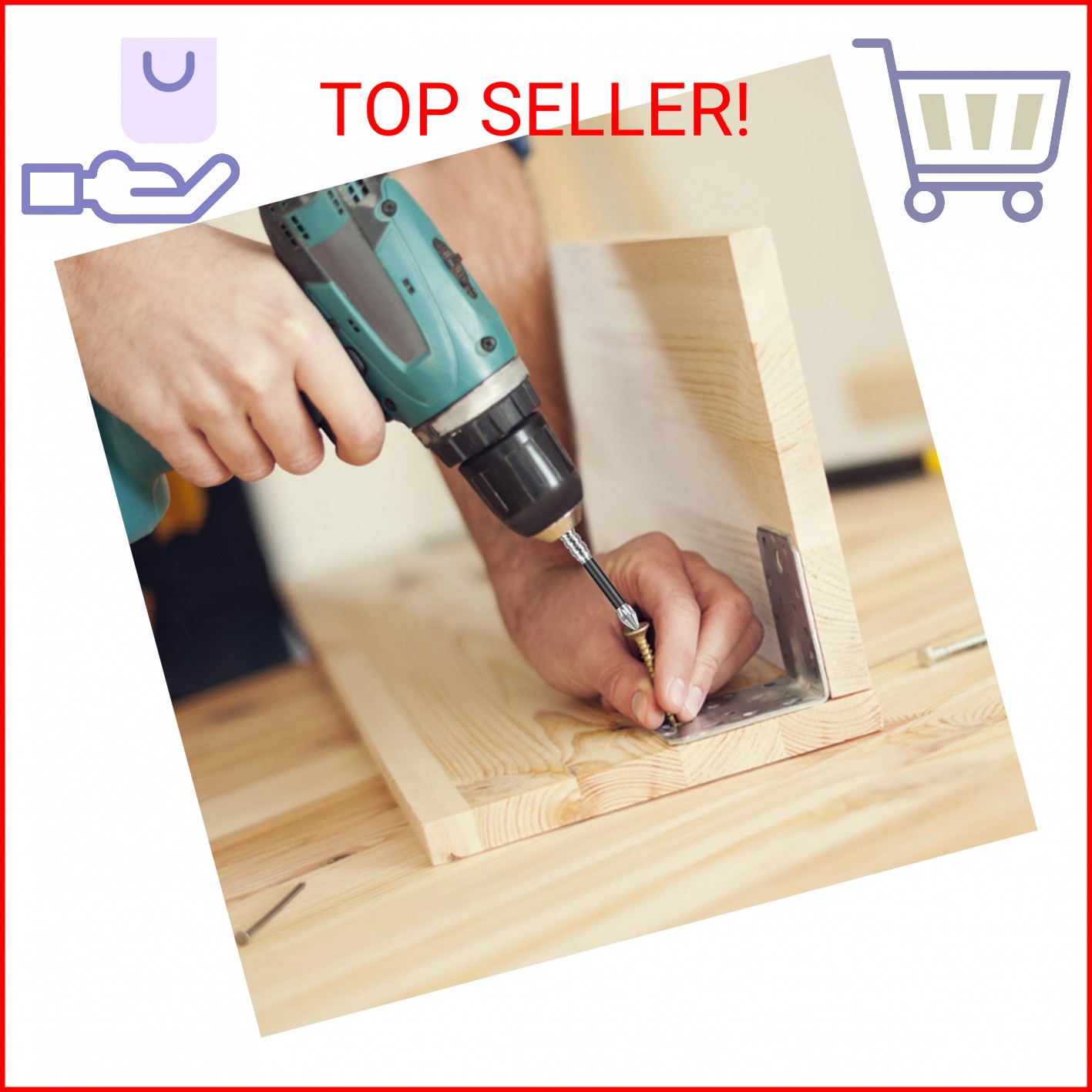 Alloy High-Magnetic Screwdriver Drill Bit Set, 12Pcs Impact Phillips Bits, Non-S gallery