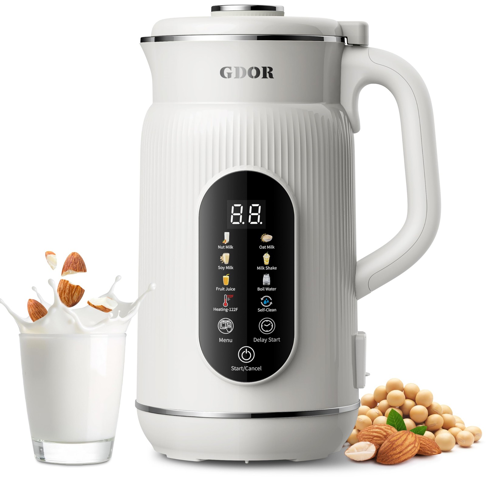 42oz Smart Nut Milk Maker, 9-in-1 Plant Milk Machine for Almond, Oat, Soy, Ju... gallery
