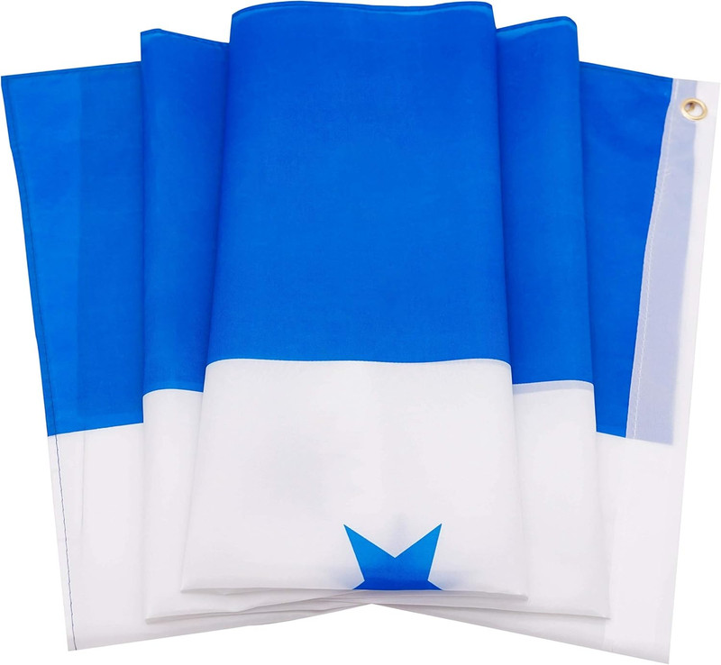 DANF Honduras Flag 3X5 Ft Thick Polyester, Fade Resistant, Brass Grommets, Canva gallery
