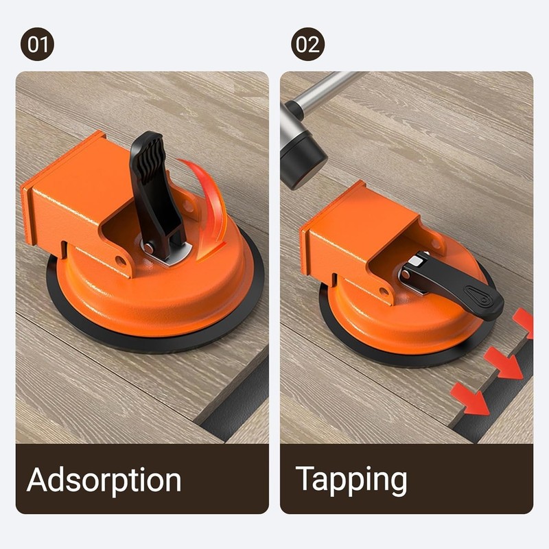 Durable Enhanced Floor Gap Fixer Tool for Laminate Vinyl and Hardwood Floors gallery
