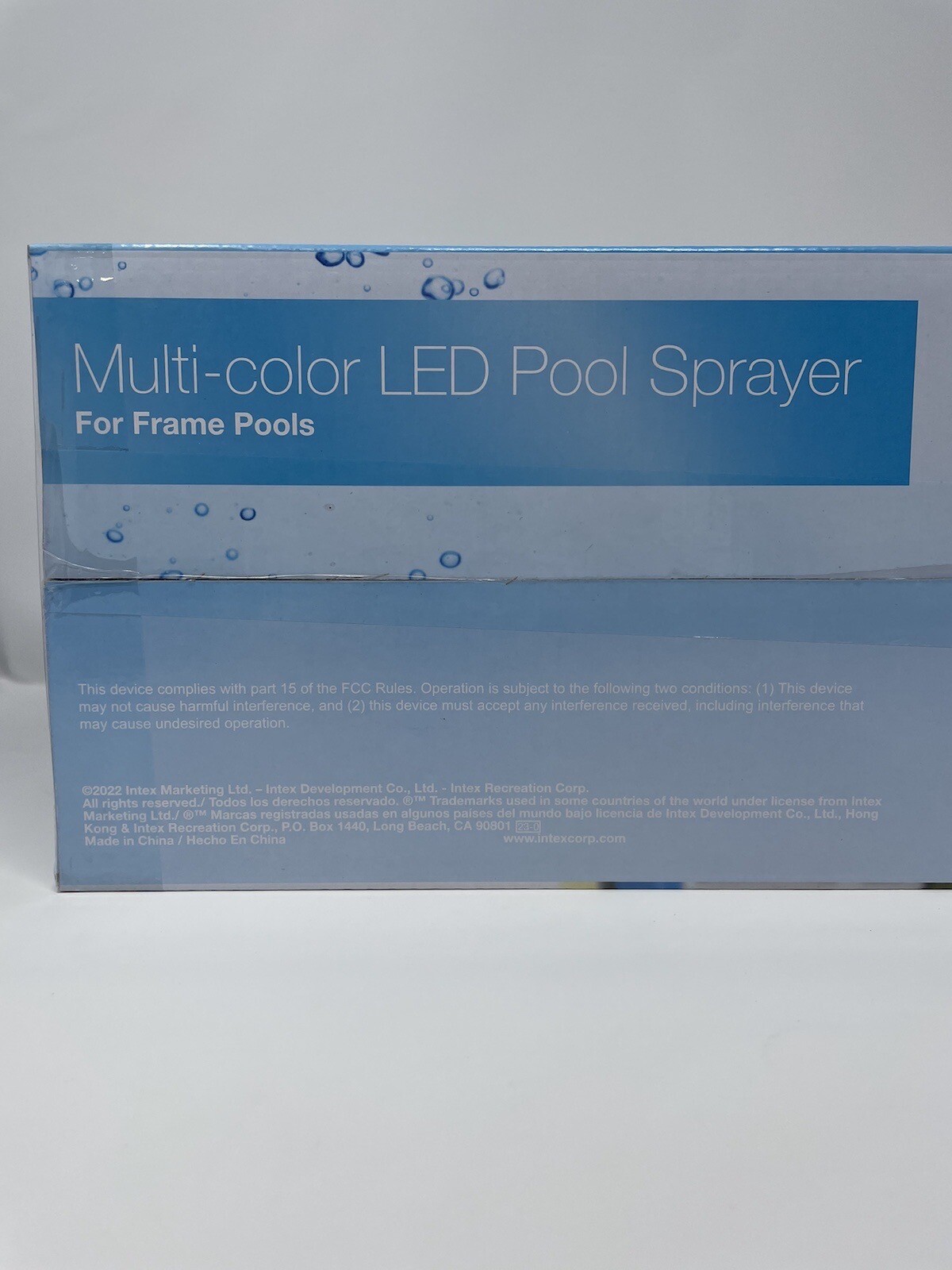 Intex MultiColor LED Pool Sprayer for Above Ground Swimming Pools gallery