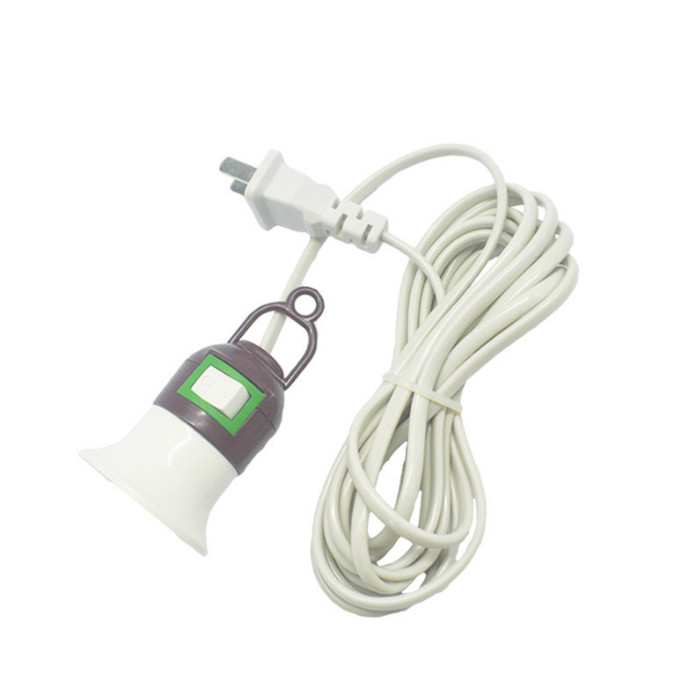 E27 Hanging Pendant Light Screw Light Lamp Bulb Holder Cap Switch Socket Holder gallery
