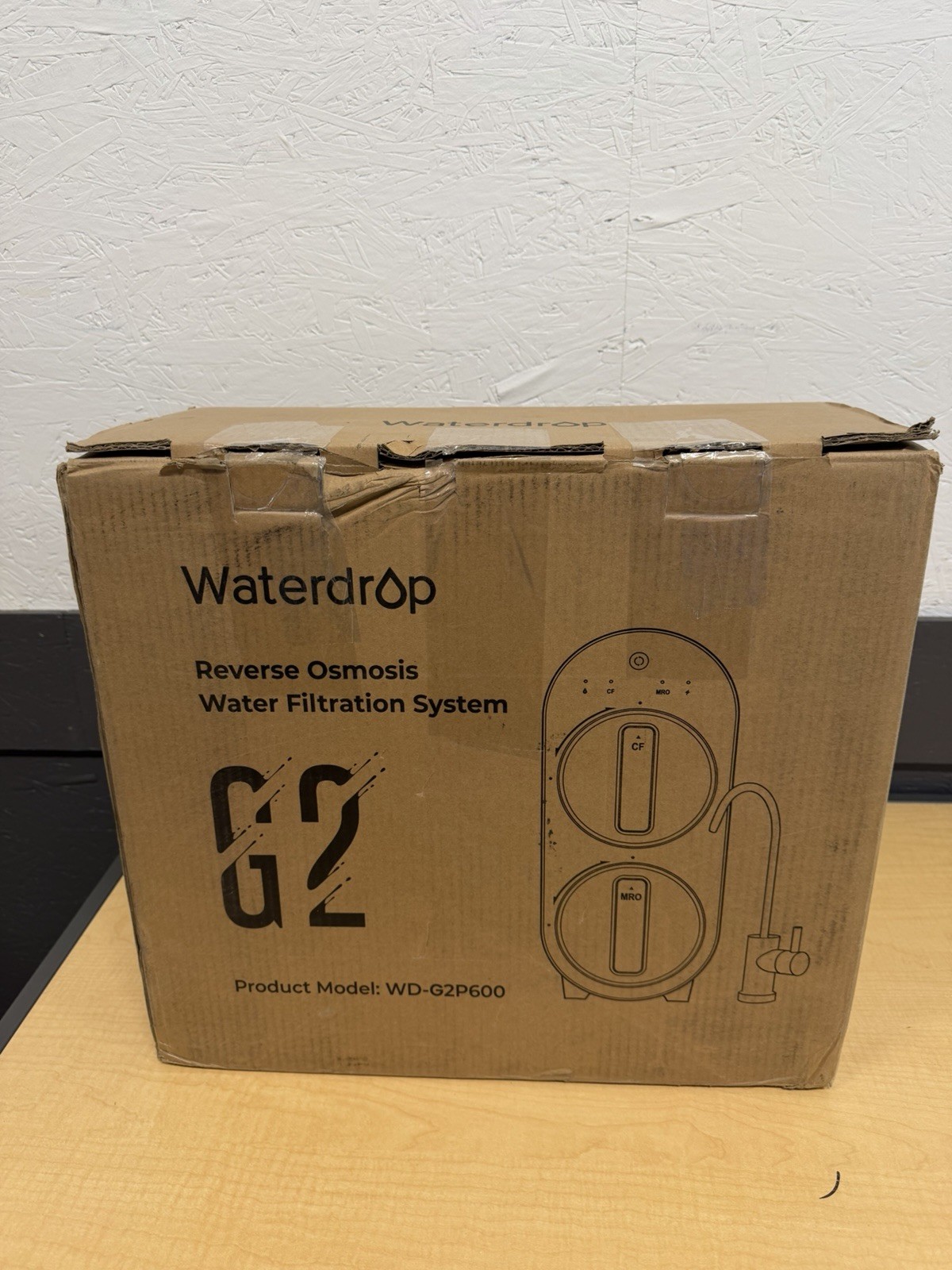 Waterdrop G2P600 Reverse Osmosis System 600 GPD 7 Stage Tankless Water Filter gallery
