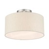 Used Livex Lighting 49809-91 Meadow - 1 Light Semi-Flush Mount in Minimalist gallery