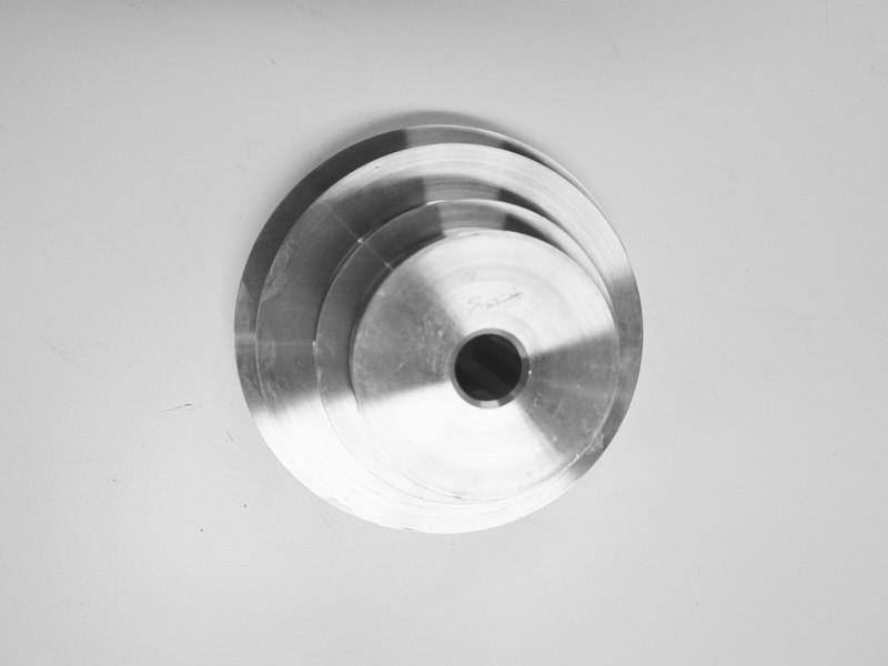 4-Step Cone Pulley with 1/2 Bore; Replacement for Lathe, Drill Press, Scroll Saw gallery