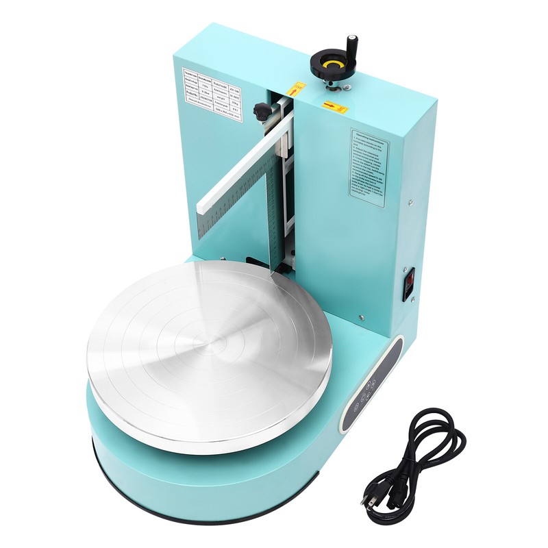 Electric Automatic Cake Cream Butter Coating Machine Cake Spreading Machine 110V gallery