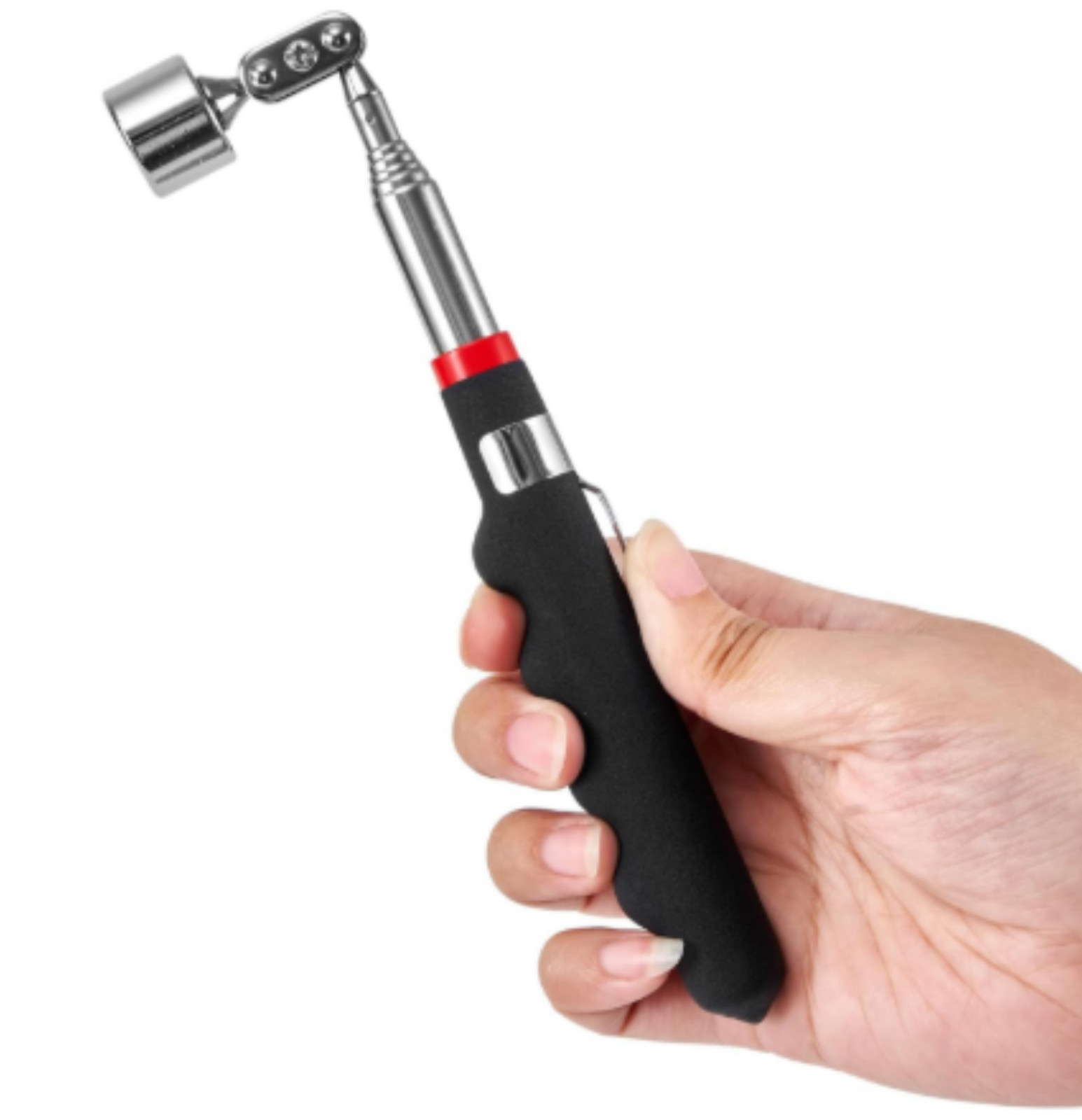 Rotatable Telescoping Magnetic Pickup Tool Extendable Magnet Stick Flexible Grab gallery