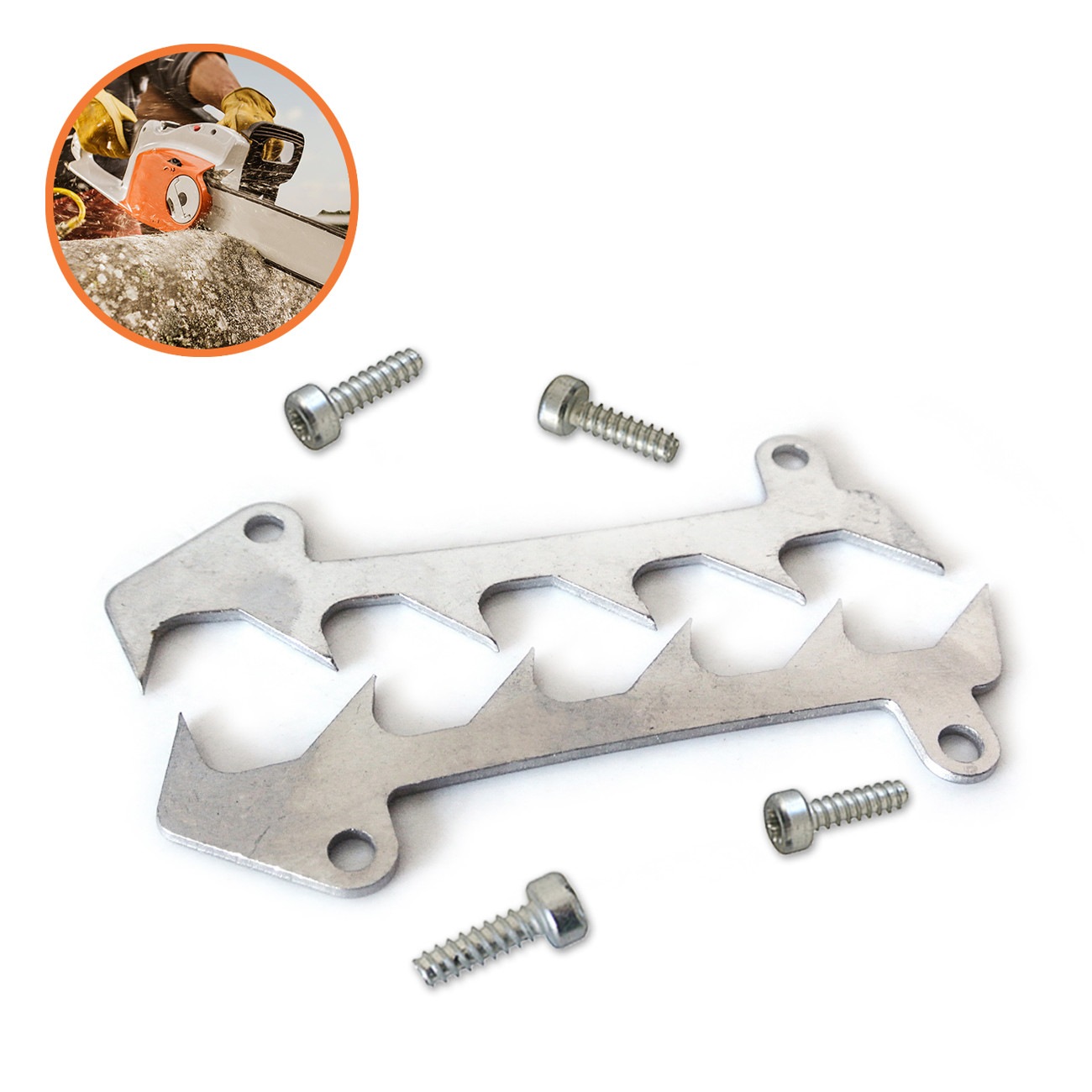 2 * Bumper Spike Felling Dog Fits STIHL 017 018 021 MS170 MS180 MS250 Chainsaw gallery