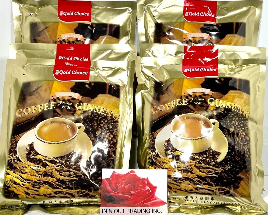 Gold Choice Instant Ginseng Coffee 20 Sticks x 20g ( Pack of 6 )~5/05/2026 gallery