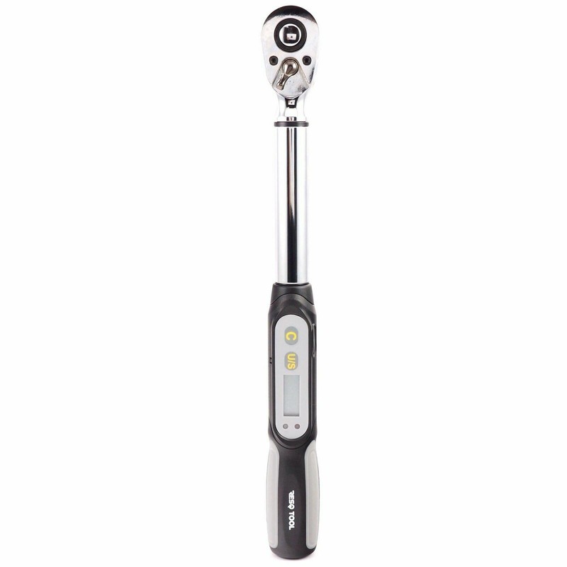 Resq 3/8" Digital Electronic Torque Wrench 1-85Nm 9-752in.lb reversible ratchet gallery