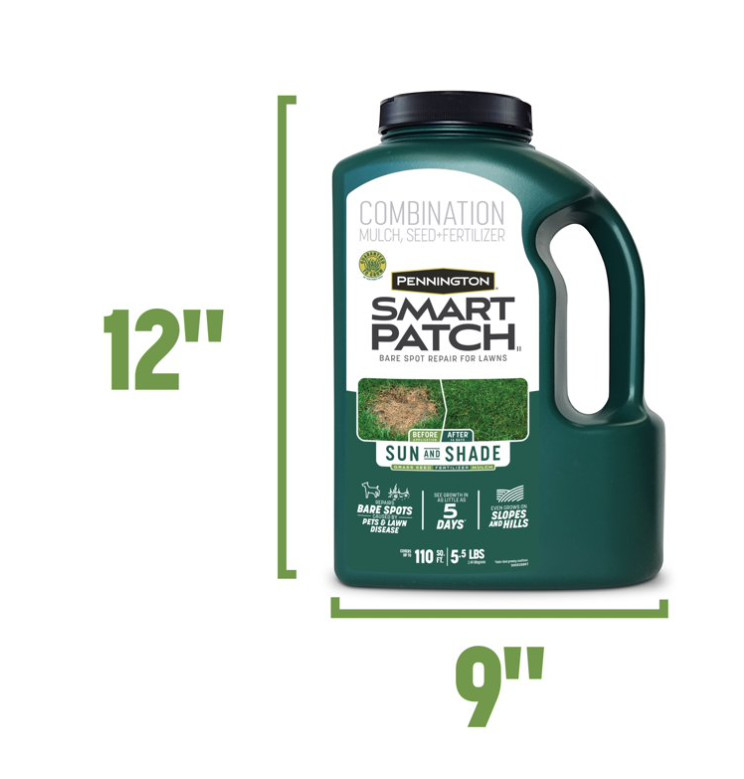 Pennington Smart Patch Sun and Shade Grass Seed Mix, 5.5 lb. gallery