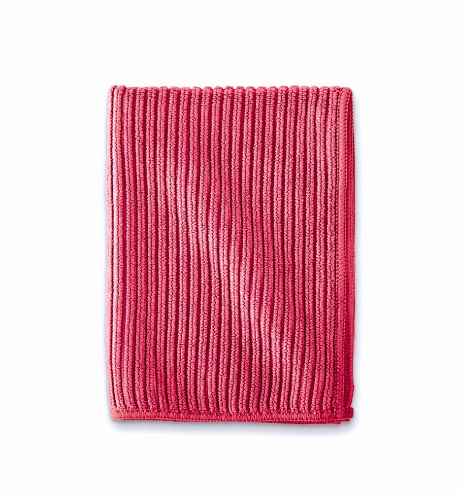 NWT Norwex Kitchen Cloth Channel Textured Microfiber Pomegranate Red Dish Wash