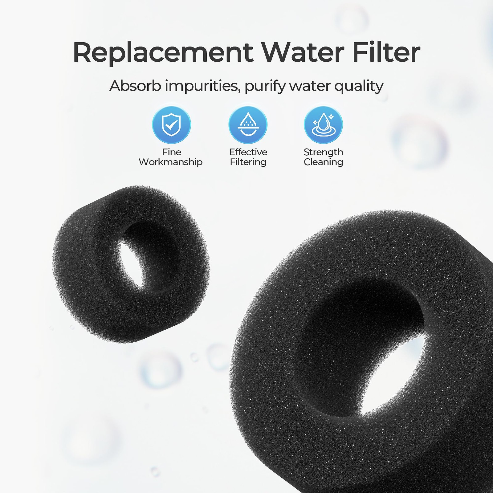 Humidifier Replacement Filters 10 Pack, Aroma Pads 10 Pack, Compatible with Y... gallery