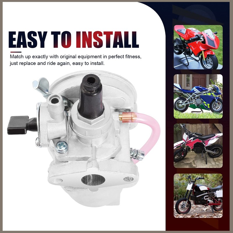 Carburetor 43cc 47cc 49cc 50cc 2Stroke Engine Metal Plastic for Mini Bike gallery