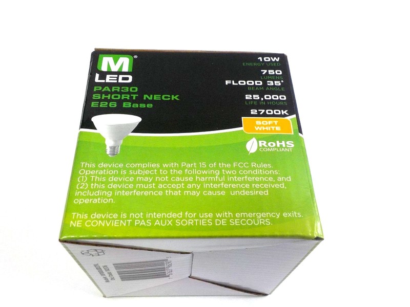 MaxLite 75W Replacement 10W LED Dimmable 2700K Soft White 750 Lumens Lot Of 2 gallery