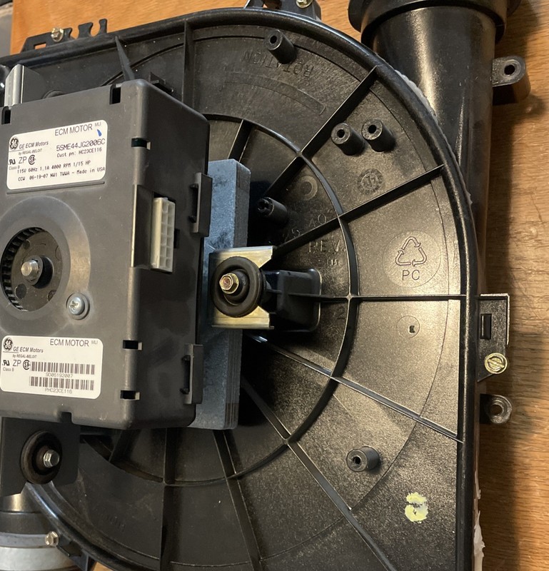 GE 5SME44JG2006C Draft Inducer Blower Motor 115V Carrier HC23CE116 gallery
