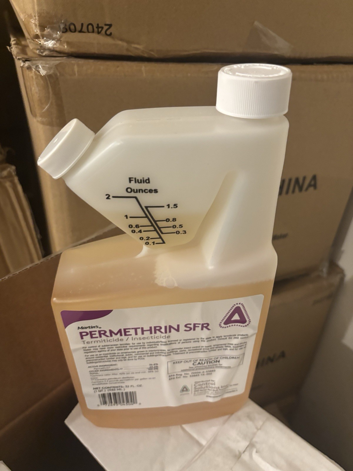 32 oz Permethrin SFR 36.8% Pest Insect Control Insecticide Termiticide 1 Quart gallery