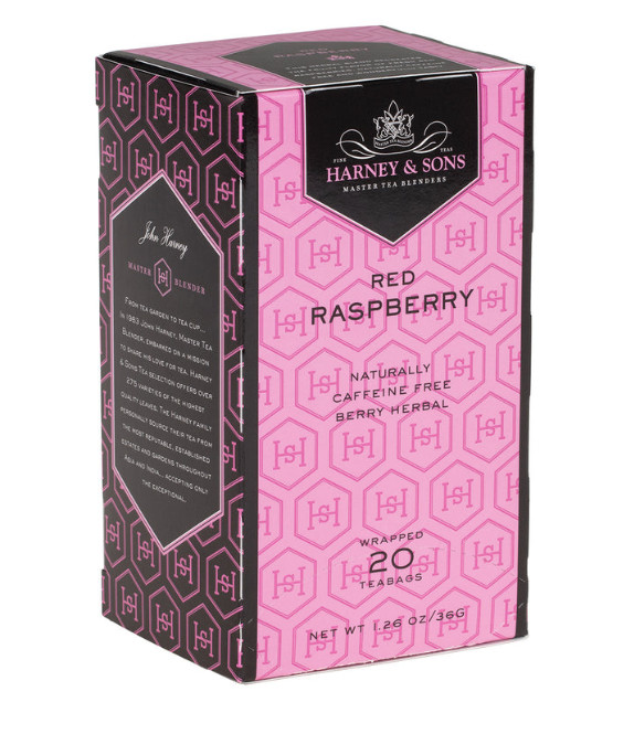 HARNEY RED RASPBERRY Tea 20 ct tea bags boxed gallery