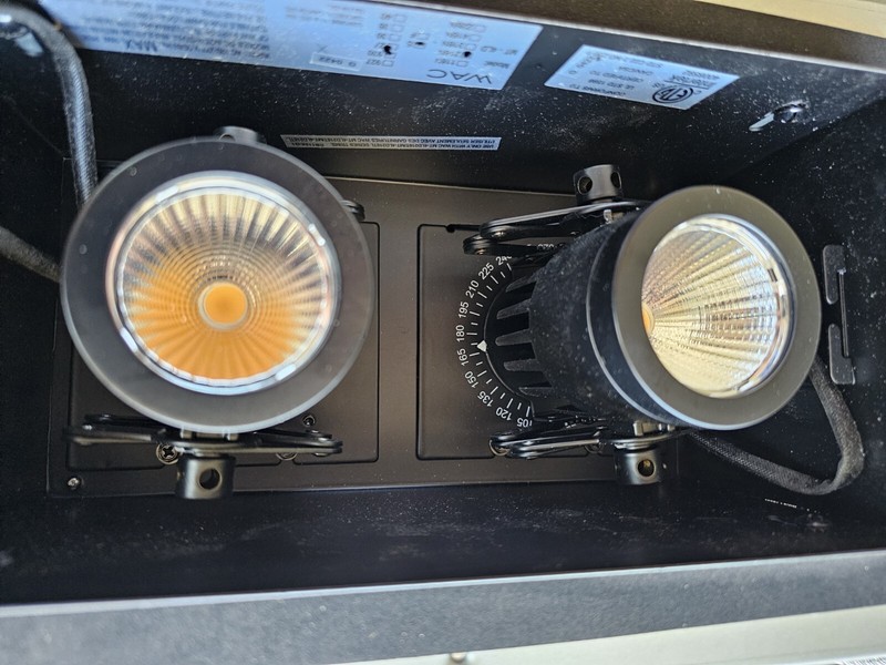 WAC Lighting LED Precision Mult 2LT NC Housing, 3000K Flood - MT-4LD216N-S930-BK gallery