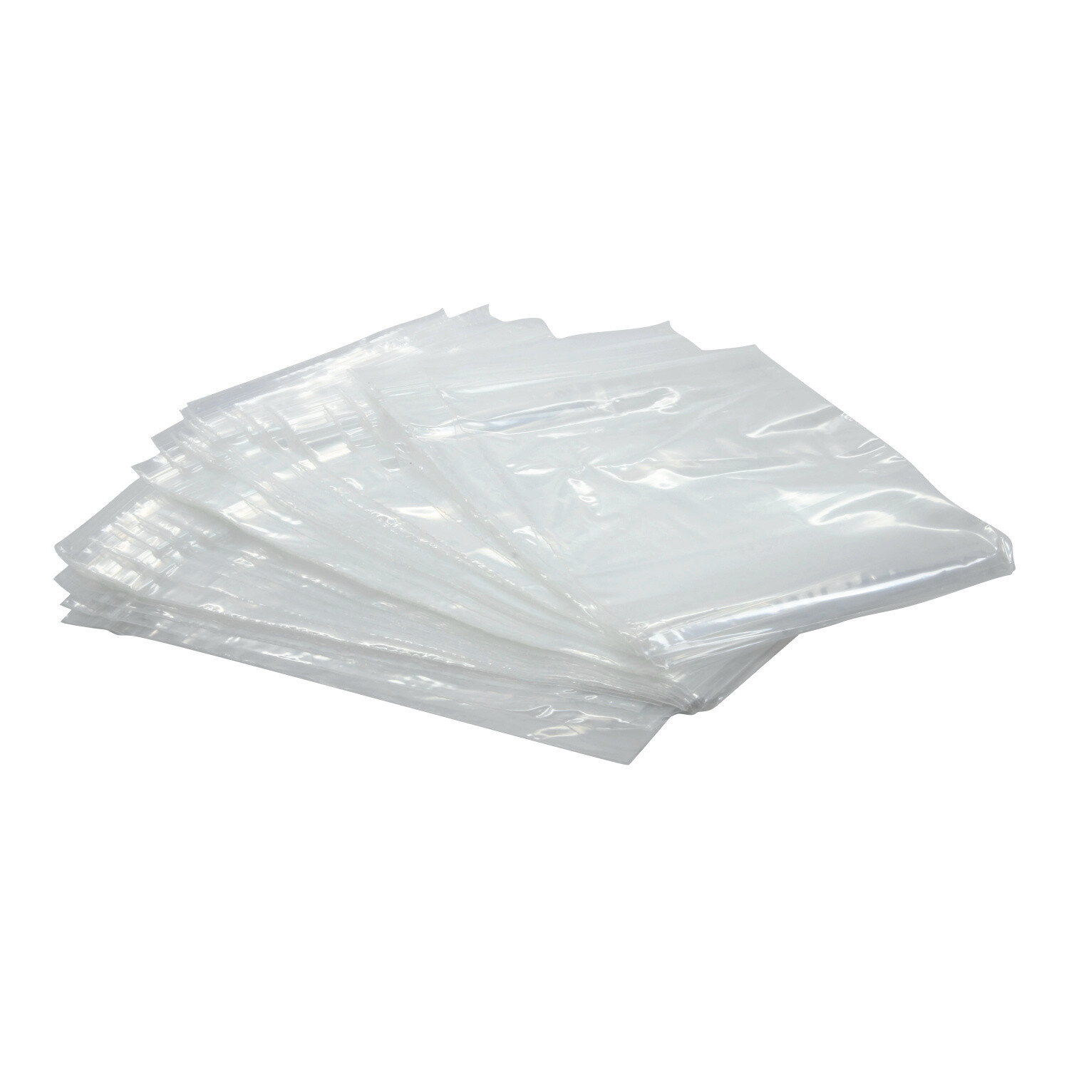 Resealable 2 Mil Clear Poly 5" X 7" Zip Seal Food Safe Storage Bags gallery