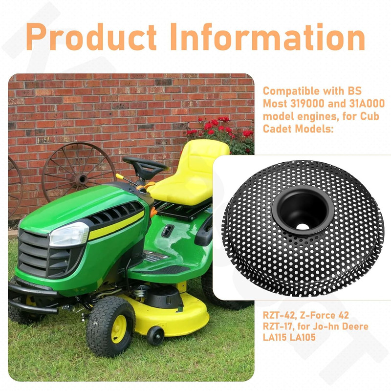 796201 Flywheel Fan Compatible with BS Most 319000, 31A000 Model Engines, 2” Law gallery