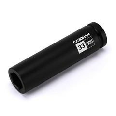 33mm Extra Deep Impact Socket, 1″ Drive, 6-Point, 8-Inch Long, Metric CR-MO