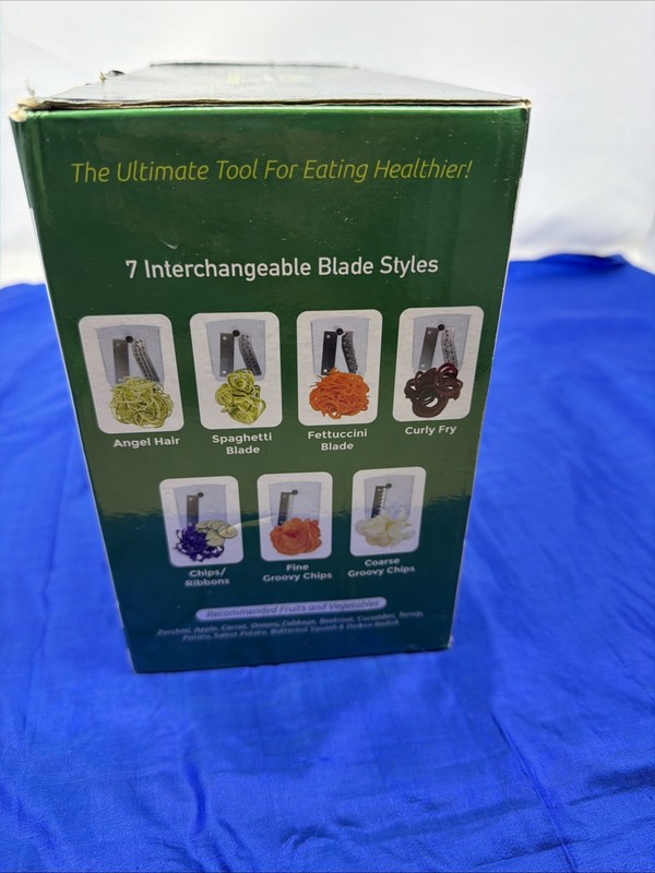 Spiralizer 7-Blade Vegetable Slicer, Strongest & Heaviest Spiral Slicer New gallery