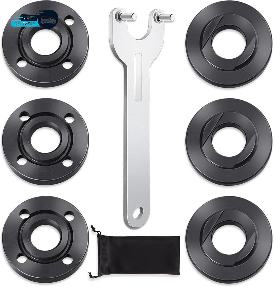 7PCS Angle Grinder Nut Angle Grinder Flange Wrench Premium Flange