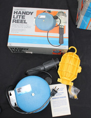Cordomatic 500 Retractable 20′ Work Light w/Instructions Brand New In Box USA