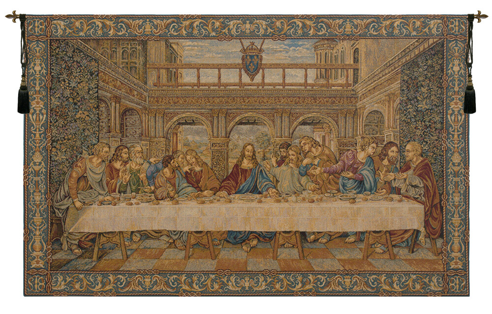 The Ultimate Renaissance Masterpiece Da Vinci's Last Supper Tapestry Wallhanging gallery