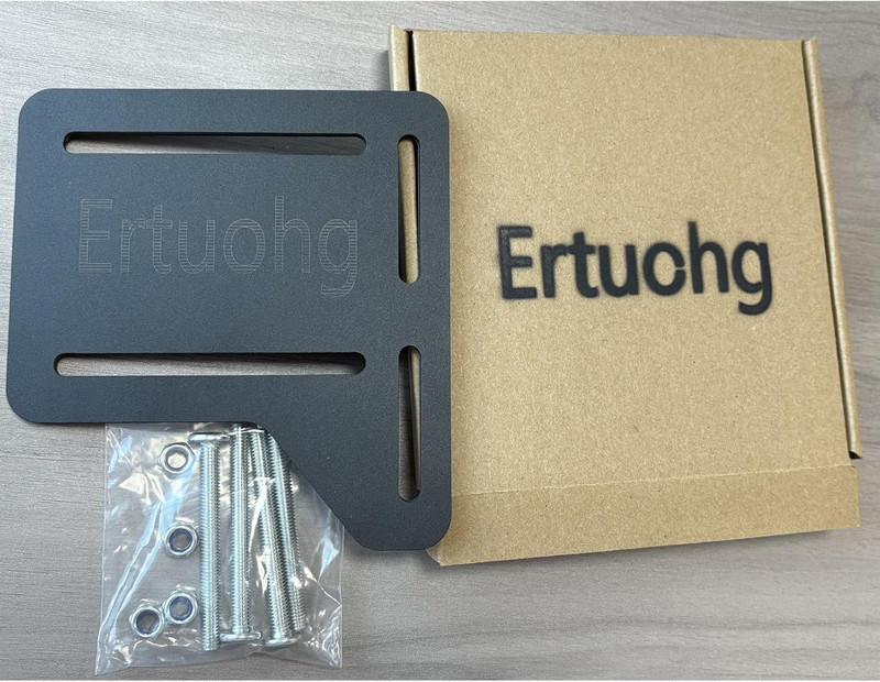 Adjustable Headboard Brackets Kit for Metal Bed Frame - 2 Pieces gallery