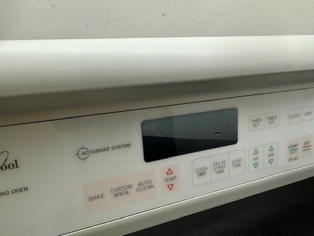Whirlpool Range Oven Stove White Electronic Control Touch Panel W114285, 4448472 gallery