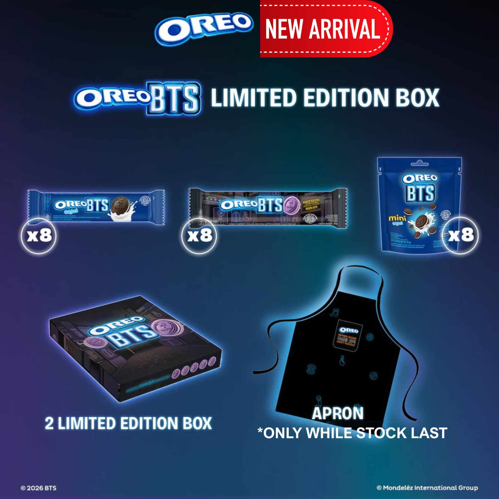 OREO BTS Limited Edition Box (Bundle of 24), Get an Apron gallery